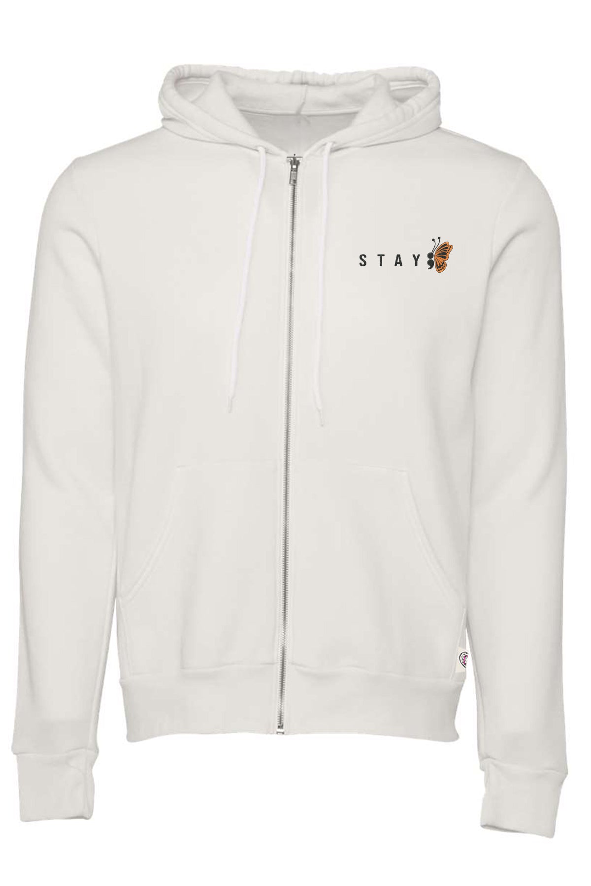 三苫愛 CHAOS ZIP HOOD Things That Matter STAY ZIP HOODIE – Chaos & Kindness