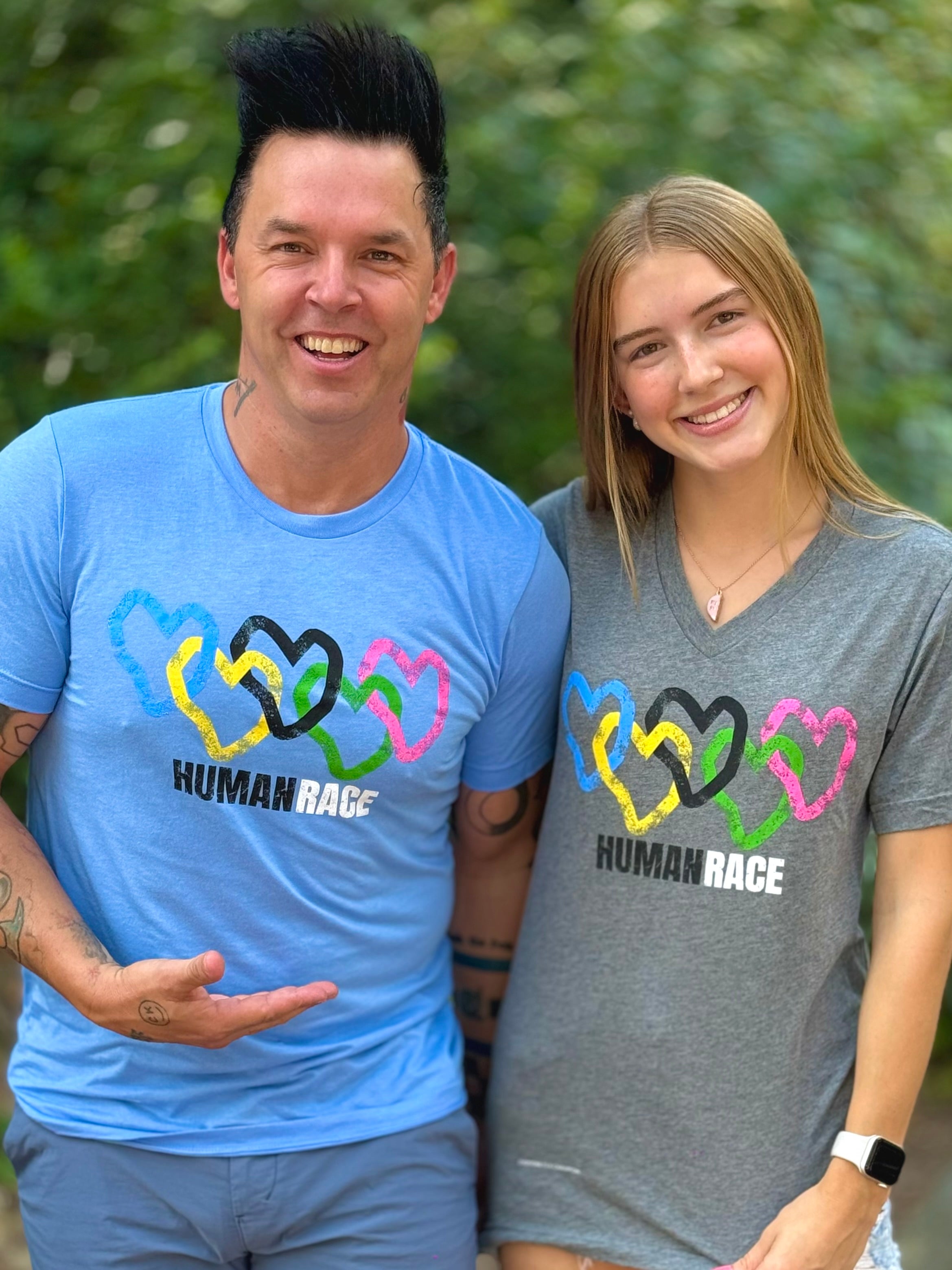 HUMAN RACE OLYMPIC TEE Chaos Kindness