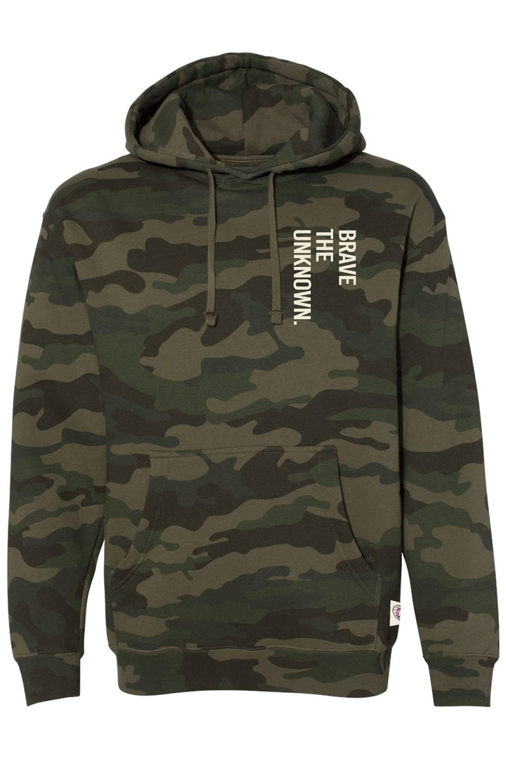 BRAVE THE UNKNOWN HEAVYWEIGHT HOODIE