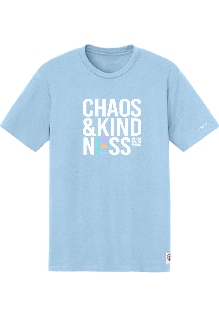 CK STACK LOGO TEE | LIGHT BLUE