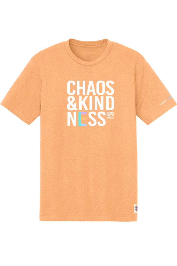 CK STACK LOGO TEE | ORANGE