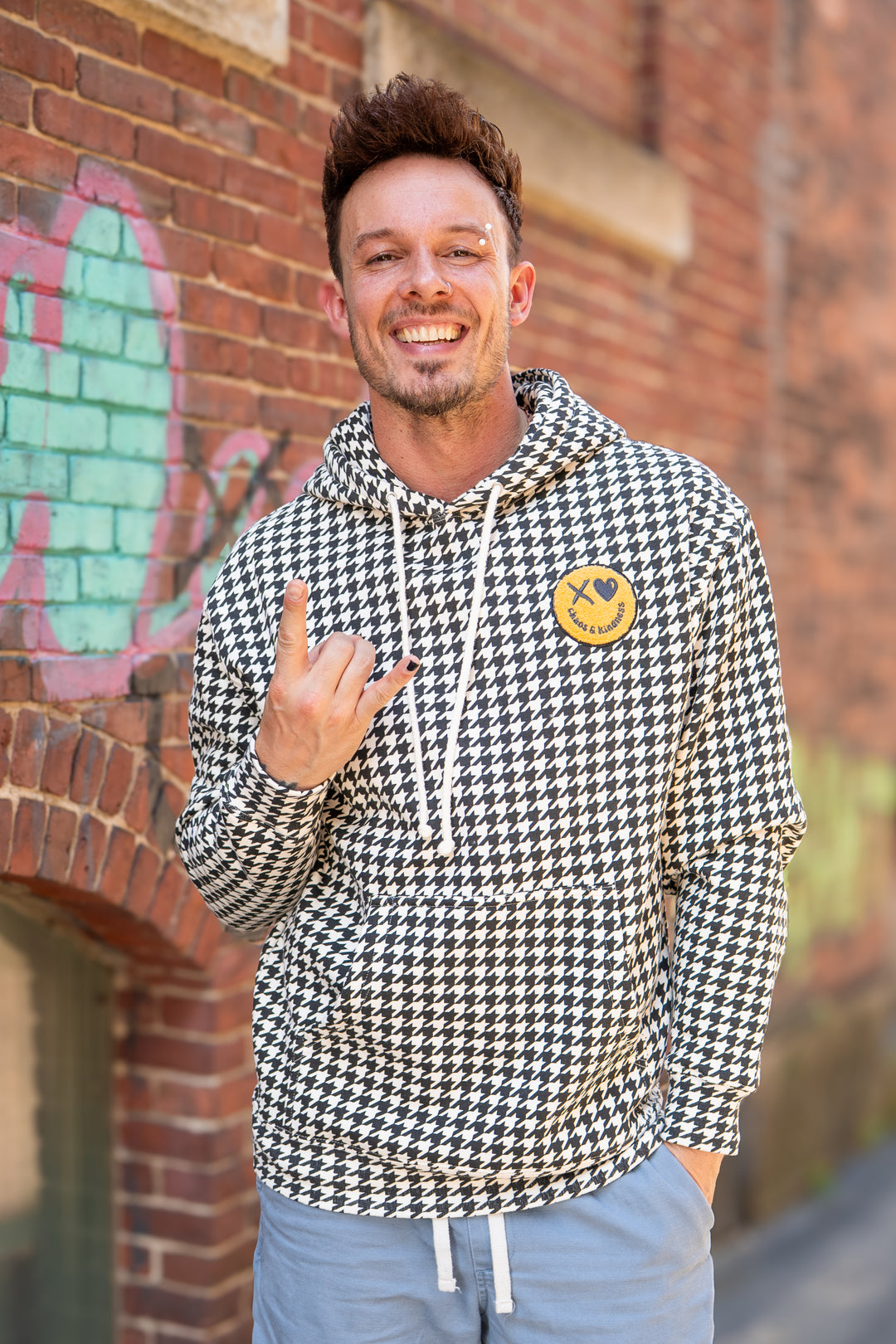 SMILEY X CK HEAVYWEIGHT HOODIE