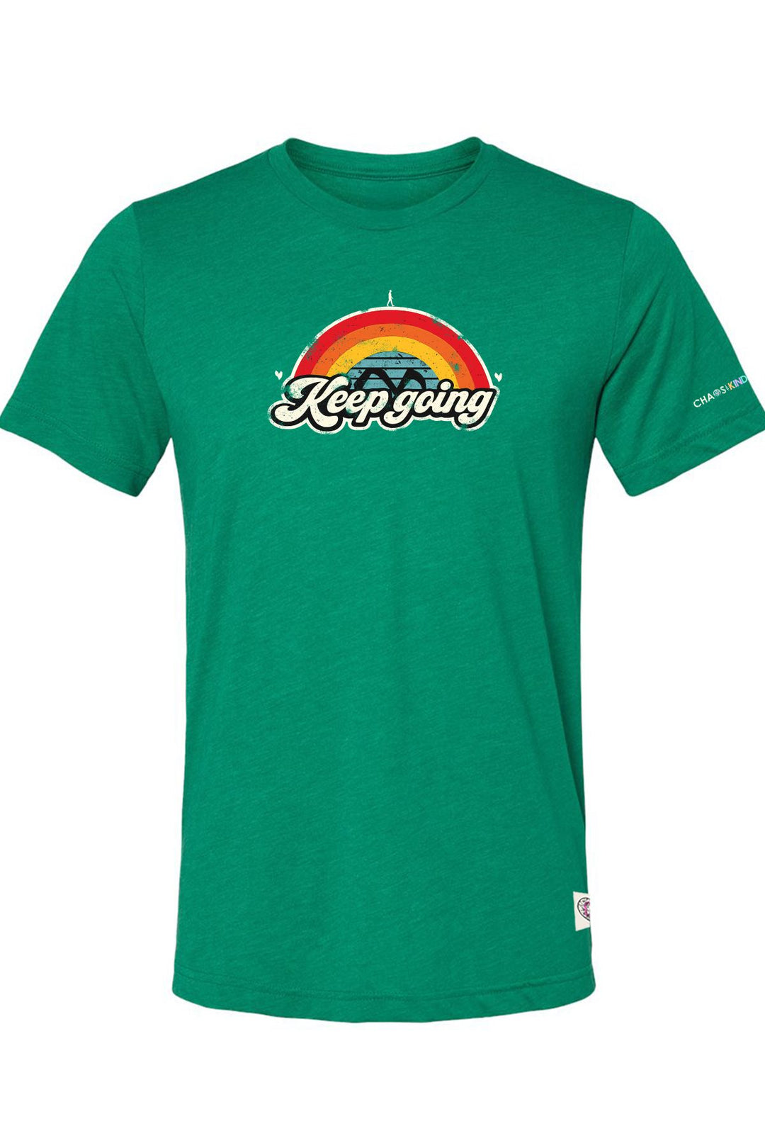 KEEP GOING RAINBOW TEE