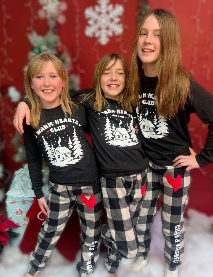 PAJAMAS — WARM HEARTS CLUB LONG SLEEVE
