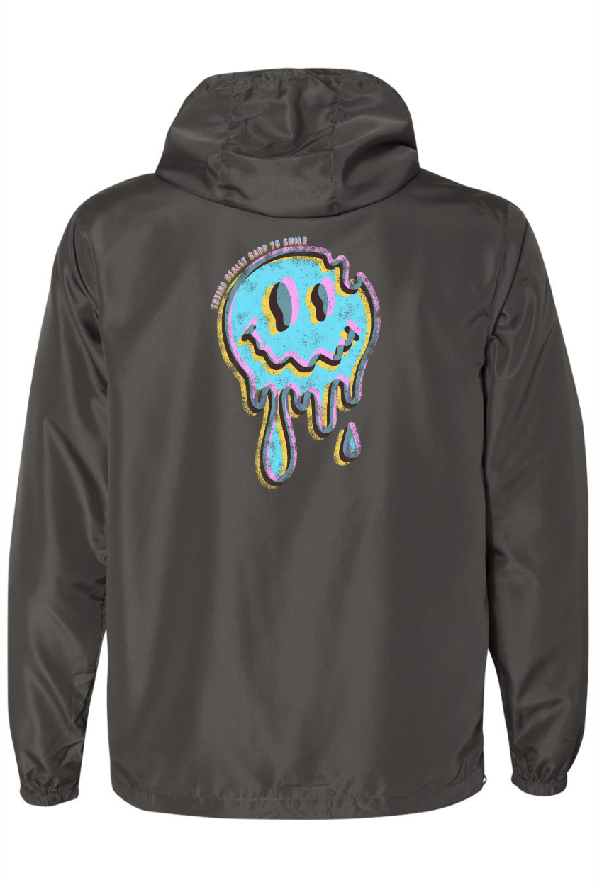 TRYING HARD TO SMILE WINDBREAKER
