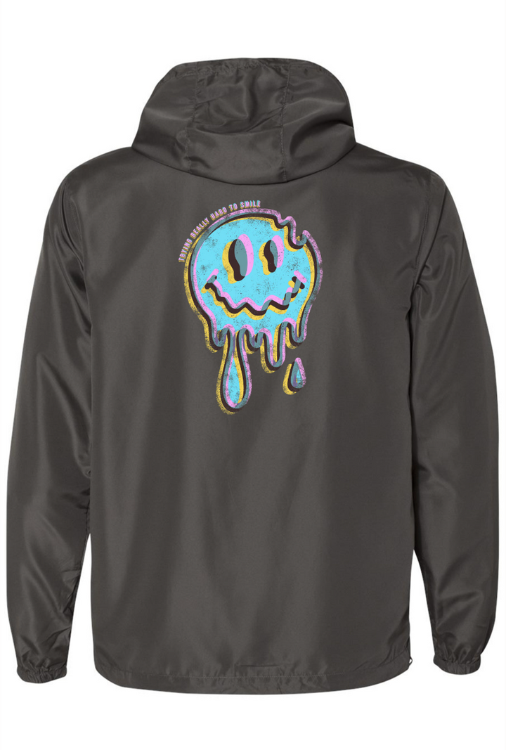 TRYING HARD TO SMILE WINDBREAKER