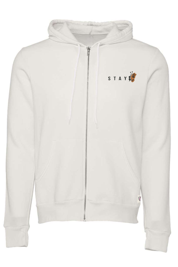 STAY ZIP HOODIE