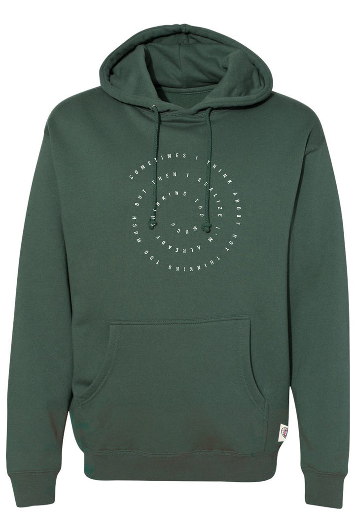 THINK TOO MUCH HEAVYWEIGHT HOODIE