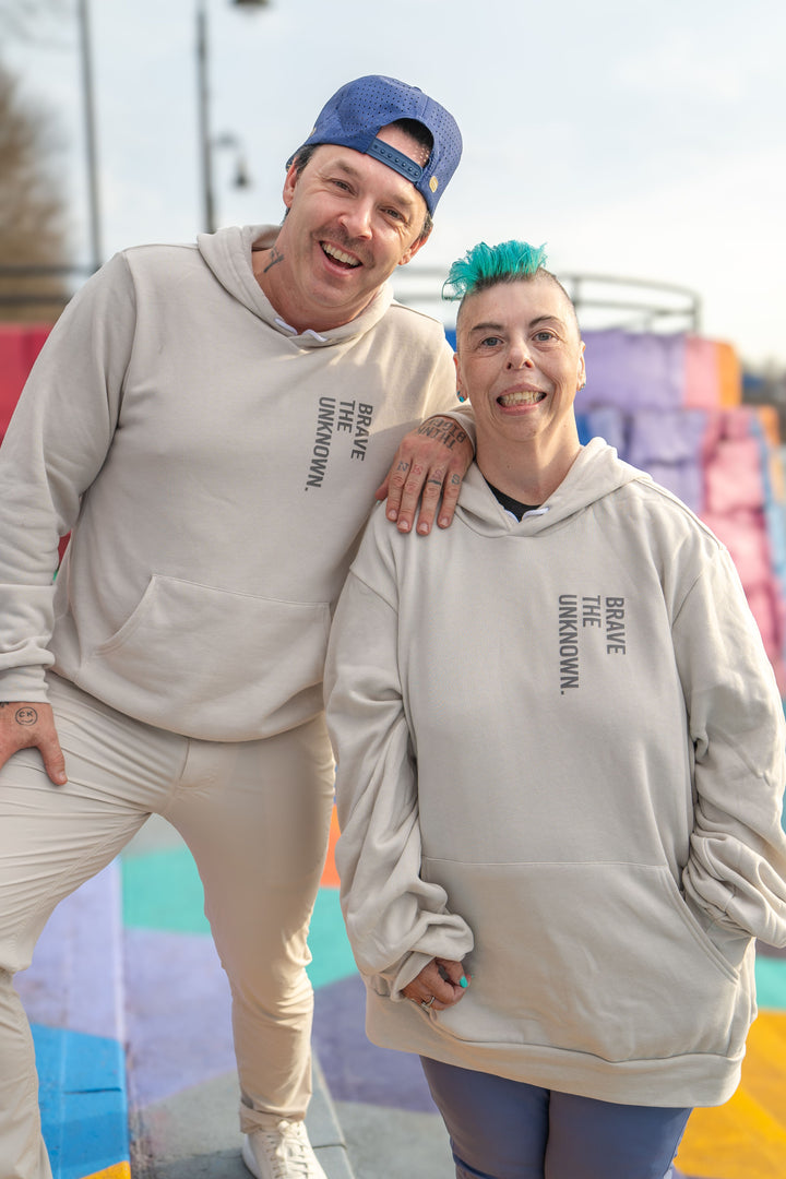 BRAVE THE UNKNOWN HOODIE