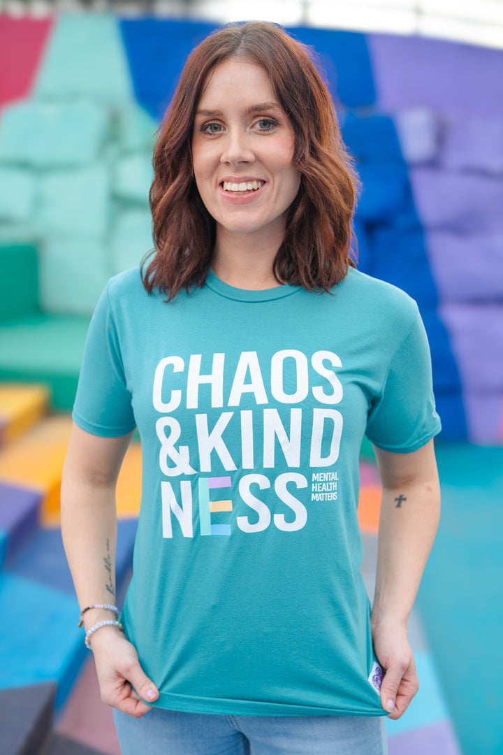 CK STACK LOGO TEE | TEAL