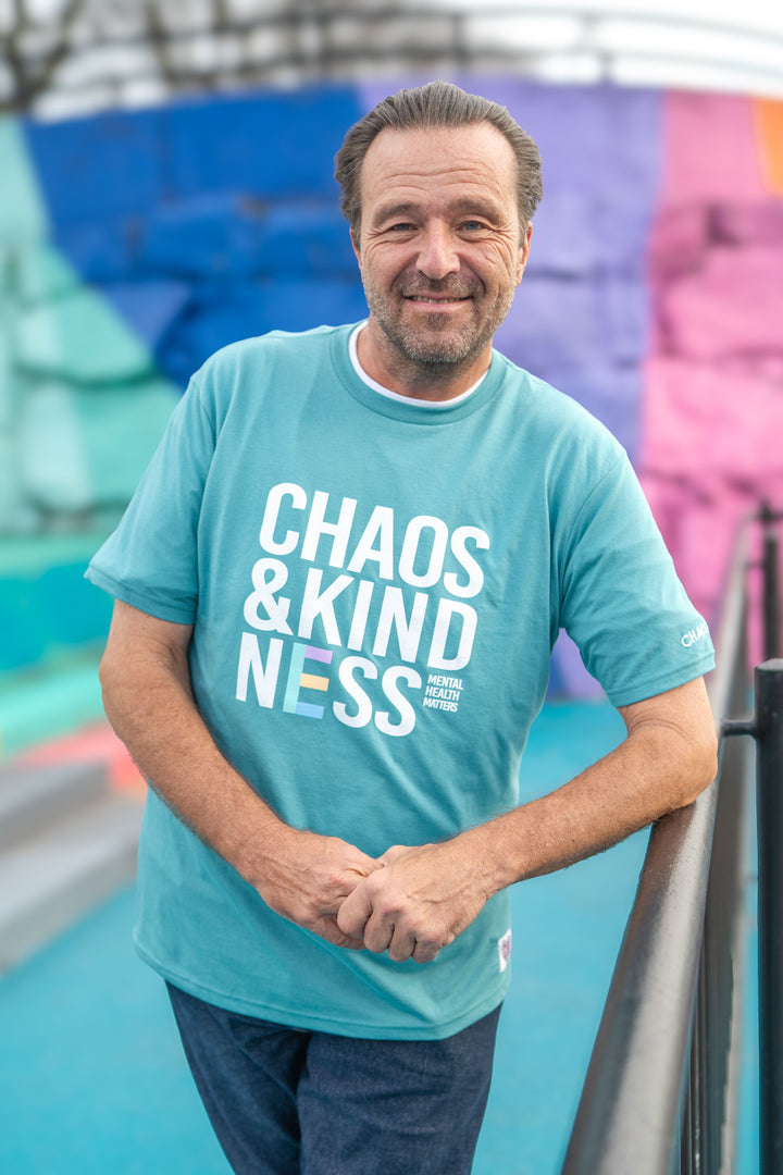 CK STACK LOGO TEE | TEAL