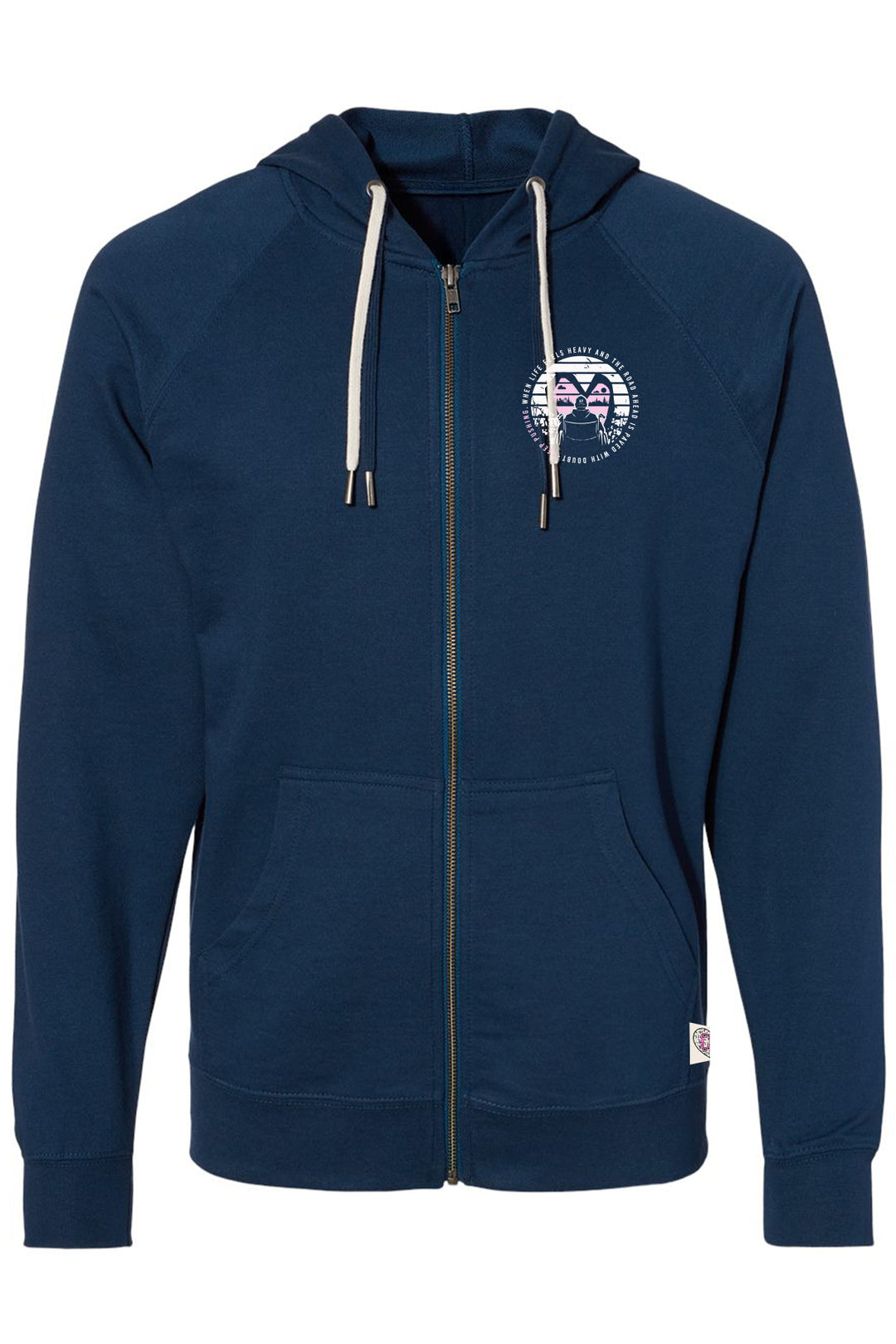 "KEEP PUSHING" SUMMER ZIP
