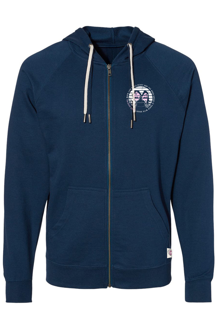 "KEEP PUSHING" SUMMER ZIP