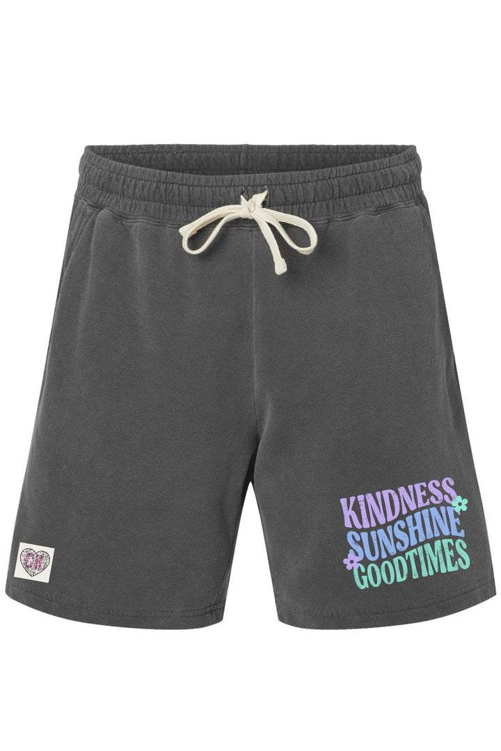KINDNESS SUNSHINE GOOD TIMES UNISEX SHORTS