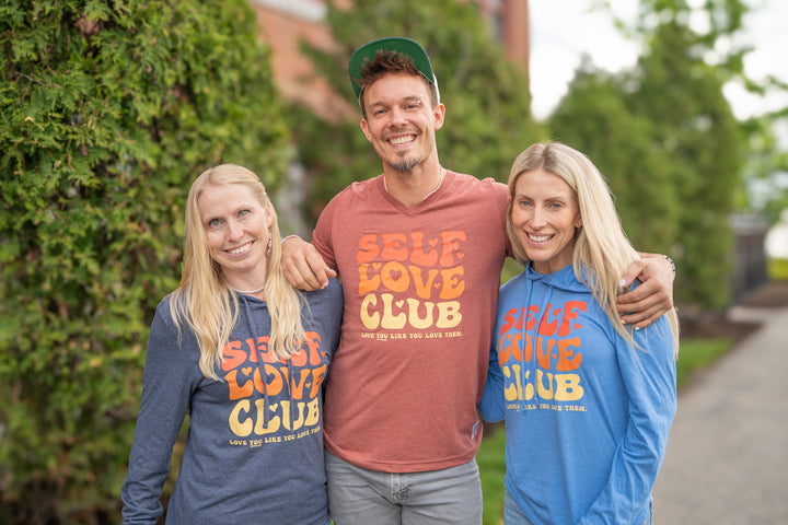 SELF LOVE CLUB V-NECK TEE