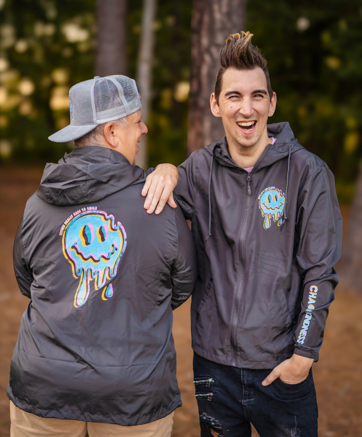 TRYING HARD TO SMILE WINDBREAKER